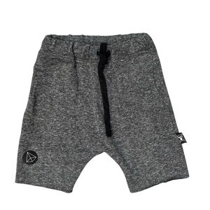 nununu Baby Cotton Riding Shorts Charcoal Gray 12-18 Months NWT